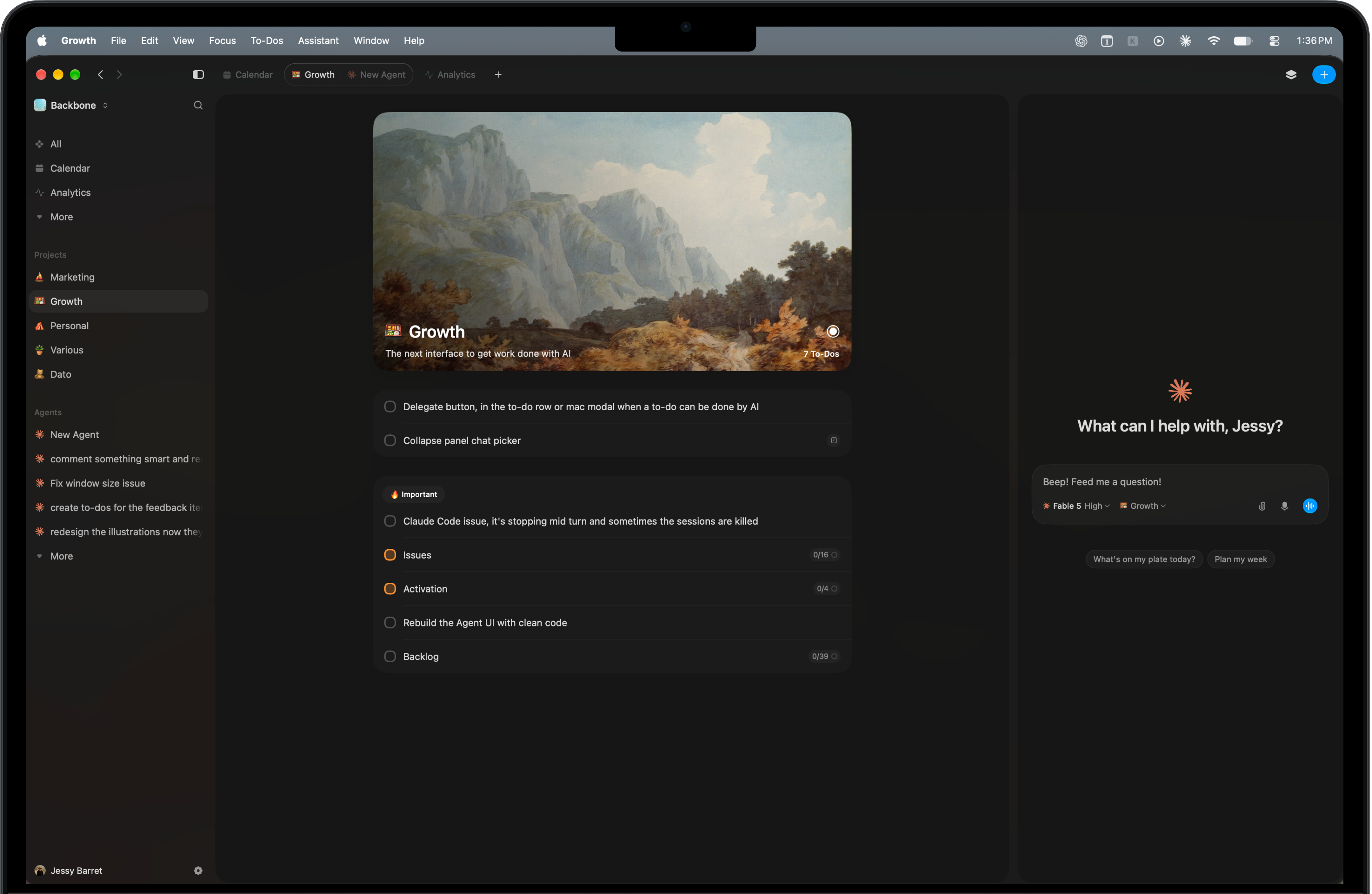 Calesto agentic app preview